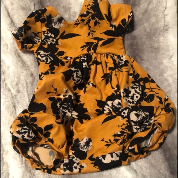 Macy Kate Boutique floral bubble romper - Picture 3 of 4